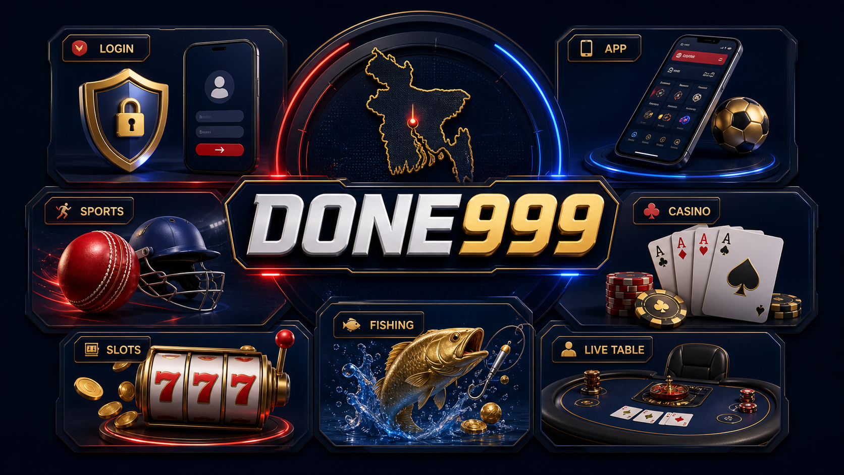DONE999 কী? তথ্য ক্যাসিনো, খেলাধুলা ও অ্যাপ গাইড